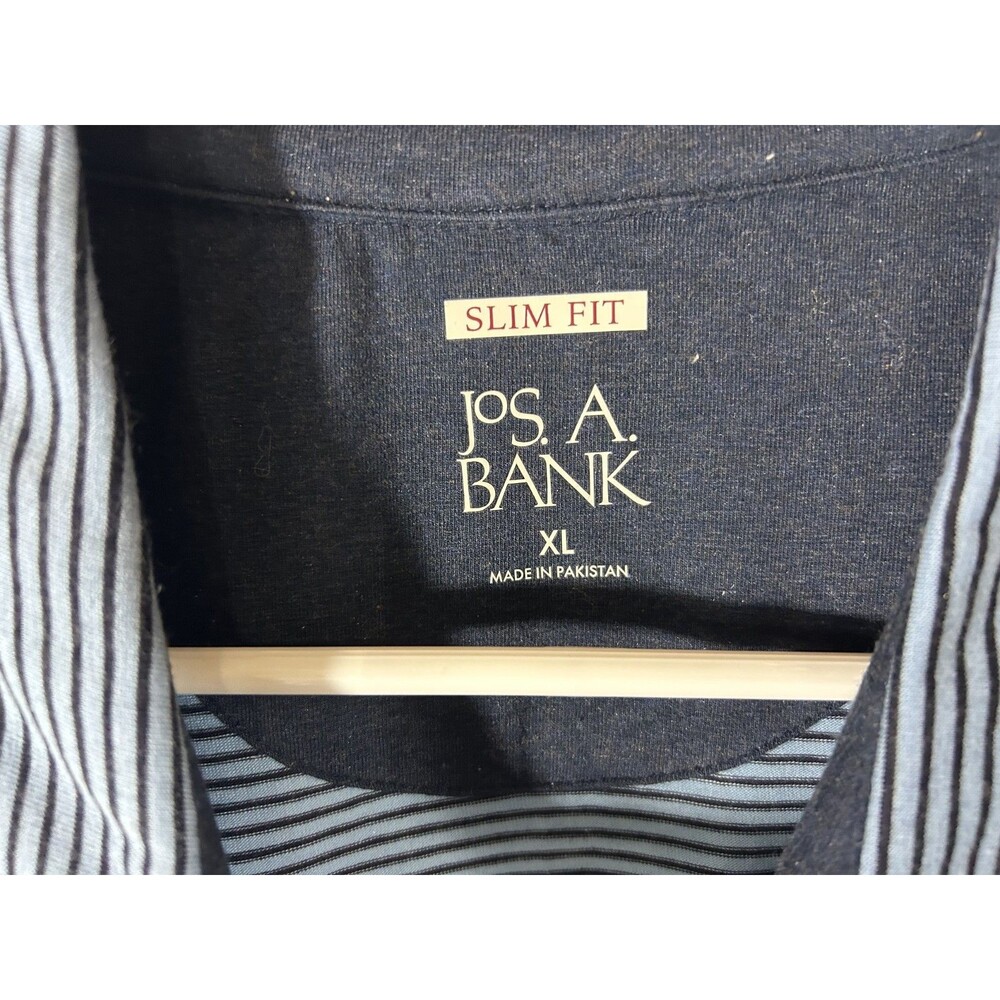 Jos. A. Bank Men's Polo Slim Fit Comfort Stretch Shirt Short Sleeve XL - Picture 3 of 5